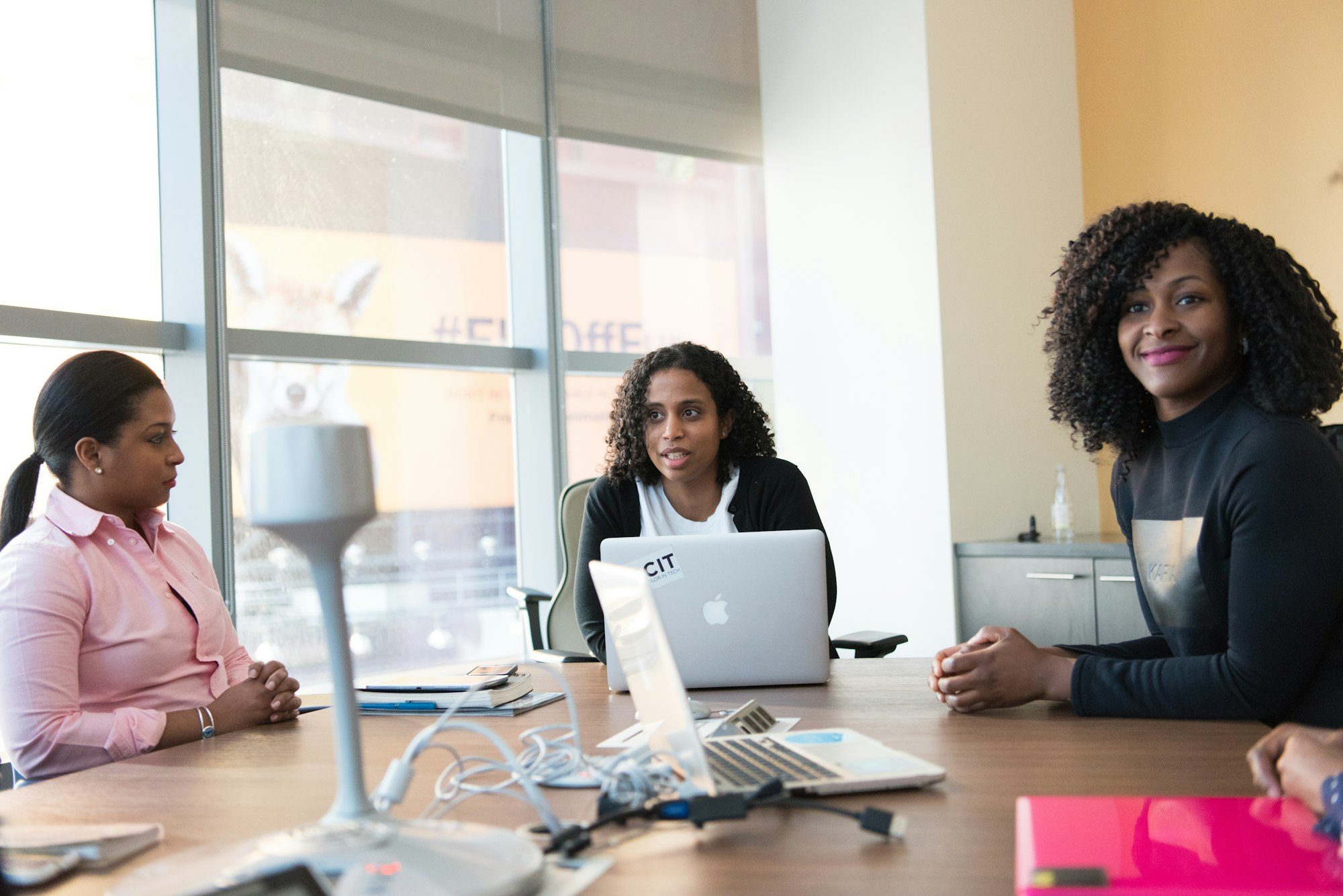Analystes au travail